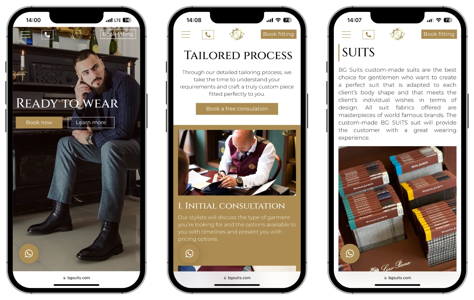 BG Kostymer MOBIL portfölj