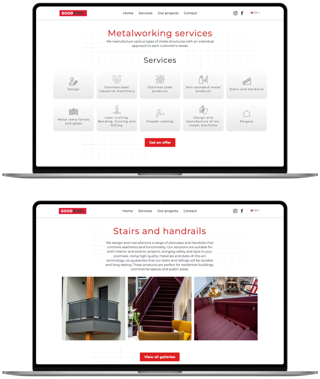 GoodSteel-portfölj för skrivbord